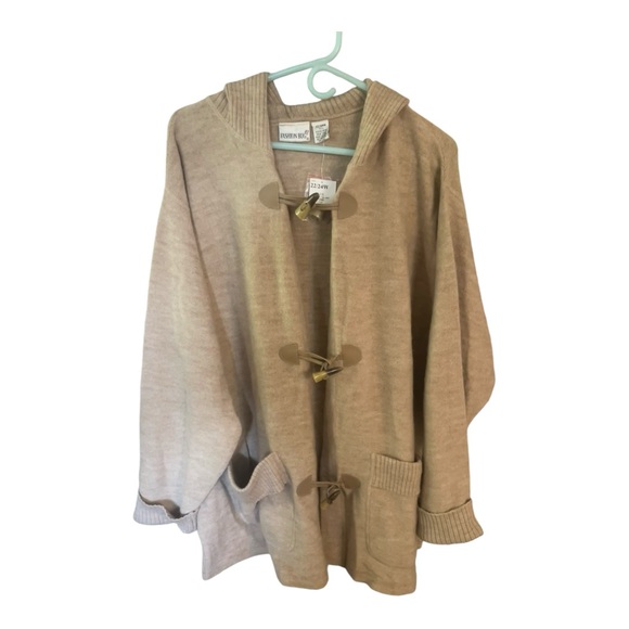 Women’s Fashion Bug 100% Merino Wool Tan size 22/24W Plus RN# 72882 made India - Picture 5 of 9